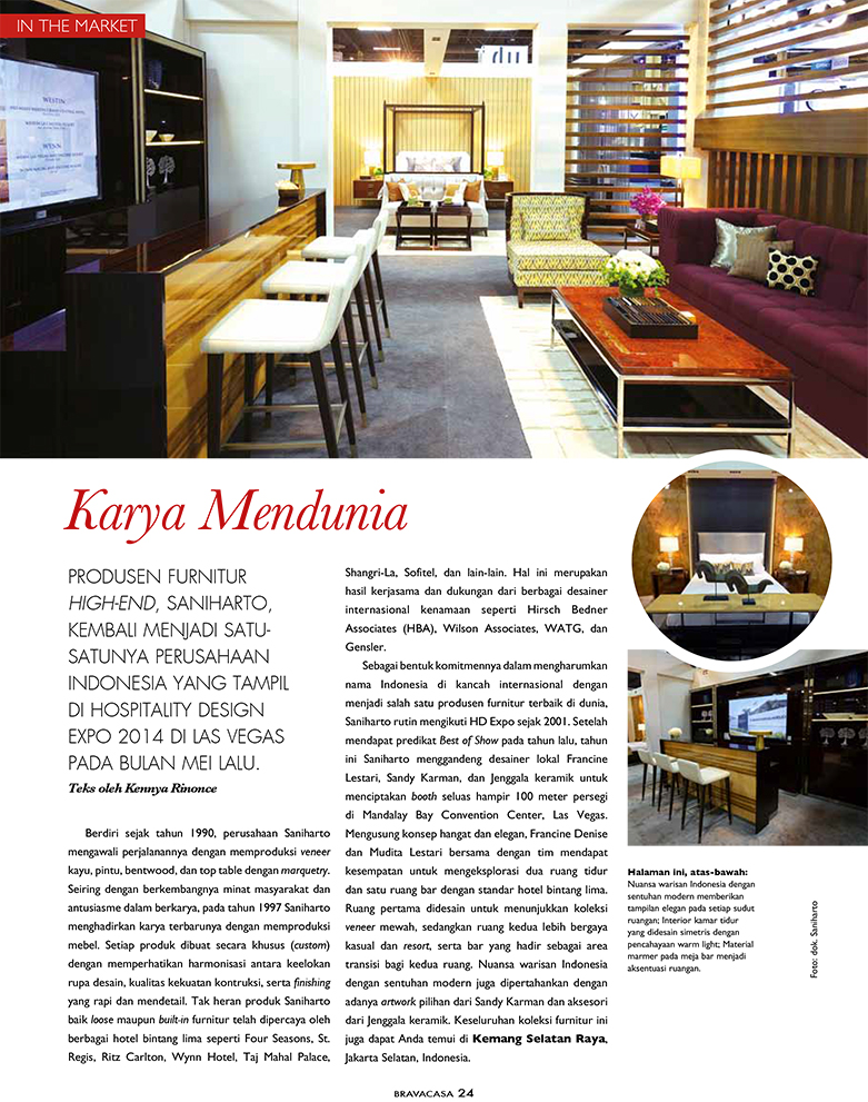 Bravacasa Advertorial – July 2014